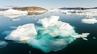 Потерянной ледяным щитом Гренландии воды достаточно, чтобы покрыть все США на полметра